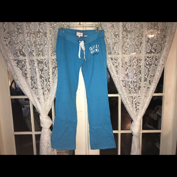 Gilly Hicks Pants - Gilly Hicks blue cheeky stretch sweatpants (XS)